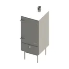image of Jade JCBBQ-30 30" Floor Model Chinese Bar-B-Que Oven / Pork Roaster/Smoker, Gas - 50,000BTU