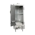 image of Town SM-24-L-STD-N 24" Masterrange® Smokehouse with Natural Gas, Left Hinged Door - 45,000 BTU