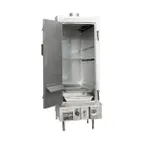image of Town SM-24-L-STD-P 24" Masterrange® Smokehouse with Propane Gas, Left Hinged Door - 45,000 BTU
