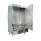 image of Town SM-36-R-SS-P 36" Masterrange® Smokehouse with Propane Gas, Right Hinged Door - 75,000 BTU