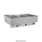 image of Atlas Metal WIH-4 Hot Food Drop-In Well Unit, Electric, 4-Well