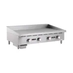image of Magic Chef MCCTG48A 48" Countertop Thermostatic Gas Griddle, 1" Steel Plate, 120.000 BTU
