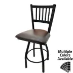 image of Oak Street SL0090S Indoor Swivel Bar Stool