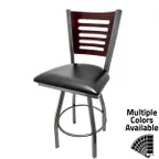 image of Oak Street SL0150CCS-1S-5 Indoor Swivel Bar Stool