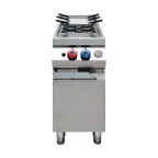 image of RositoBisani CPG1 HIGH BTU 12 Gallon Desco Gas Single Tank Pasta Cooker, 80.000 BTU