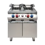 image of RositoBisani CPG2 HIGH BTU 12 Gallon Desco Gas Double Tank Pasta Cooker, 160.000 BTU