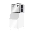 image of Serv-Ware SWM30-500F - 500 lb 30" Wide Full Cube Ice Maker, Stainless Steel