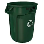 image of Rubbermaid 1788472 Plastic Recycling Receptacle / Container