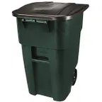 image of Rubbermaid 1829411 Mobile Trash Receptacle