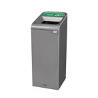 image of Rubbermaid 1961620 Metal Recycling Receptacle / Container