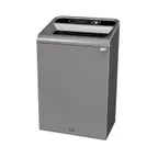 image of Rubbermaid 1961628 Metal Recycling Receptacle / Container