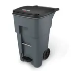 image of Rubbermaid 1971968 Mobile Trash Receptacle