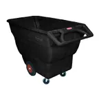 image of Rubbermaid FG101300BLA Mobile Tilt Truck, 3/4 cu yd (≈800 lb) Structural Foam, Duty, Black Finish