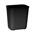 image of Rubbermaid FG254300BLA Waste Basket