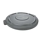 image of Rubbermaid FG260900GRAY Trash Receptacle Lid / Top