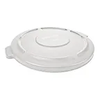 image of Rubbermaid FG264560WHT Trash Receptacle Lid / Top