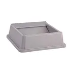 image of Rubbermaid FG266400GRAY Trash Receptacle Lid / Top