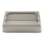 image of Rubbermaid FG267360BEIG Trash Receptacle Lid / Top