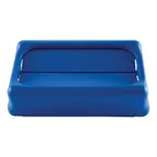image of Rubbermaid FG267360BLUE Trash Receptacle Lid / Top