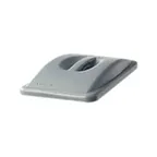 image of Rubbermaid FG268888LGRAY Trash Receptacle Lid / Top
