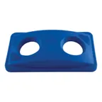 image of Rubbermaid FG269288BLUE Trash Receptacle Lid / Top