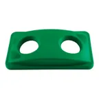 image of Rubbermaid FG269288GRN Trash Receptacle Lid / Top