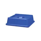image of Rubbermaid FG279100DBLUE Trash Receptacle Lid / Top