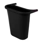 image of Rubbermaid FG295073BLA Plastic Recycling Receptacle / Container