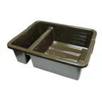 image of Rubbermaid FG335000BRN Bus Box / Tub