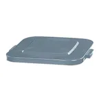 image of Rubbermaid FG352700GRAY Trash Receptacle Lid / Top