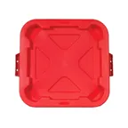 image of Rubbermaid FG352900RED Trash Receptacle Lid / Top