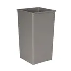 image of Rubbermaid FG395900GRAY Indoor Trash Receptacle