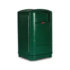 image of Rubbermaid FG396400DGRN Indoor Trash Receptacle