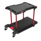 image of Rubbermaid FG430000BLA Utility/Bussing Cart