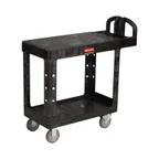 image of Rubbermaid FG450589BLA Utility/Bussing Cart