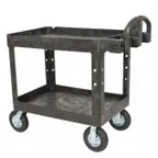 image of Rubbermaid FG452010BLA Utility/Bussing Cart