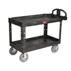 image of Rubbermaid FG454610BLA Utility/Bussing Cart