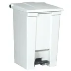 image of Rubbermaid FG614400WHT Indoor Trash Receptacle
