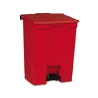 image of Rubbermaid FG614500RED Indoor Trash Receptacle