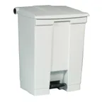 image of Rubbermaid FG614500WHT Indoor Trash Receptacle