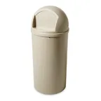image of Rubbermaid FG817088BEIG Indoor Trash Receptacle