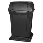 image of Rubbermaid FG917188BLA Outdoor/Indoor Trash Receptacle