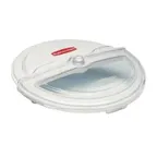 image of Rubbermaid FG9G7700WHT Trash Receptacle Lid / Top