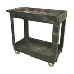 image of Rubbermaid FG9T6600BLA Utility/Bussing Cart