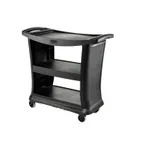 image of Rubbermaid FG9T6800BLA Utility/Bussing Cart