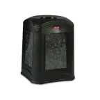 image of Rubbermaid FG9W0200BLA Outdoor/Indoor Trash Receptacle
