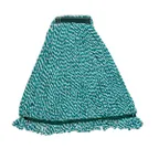 image of Rubbermaid FGA85206GR00 String Mop, 5" Headband, Microfiber Yarn Blend, 49% Recycled, USA