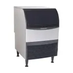 image of Scotsman UC2024SAX-1 Undercounter Ice Maker 24" Half‑Size Cube, 227 lb/24h, 80 lb Bin, 115V, R290
