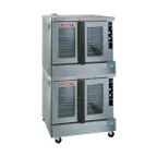 image of Blodgett ZEPH-100-G-ES DBL Zephaire Double Deck Gas Convection Oven