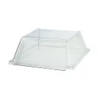 image of Star 30SG-2D Grill-Max™ Hot Dog Roller Grill Sneeze Guard, 23x20 Grills, (2) Doors, Polycarbonate
